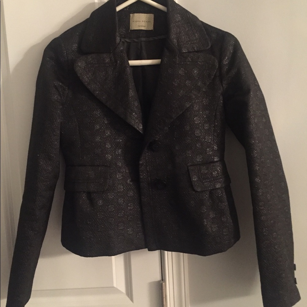 Black Shimmer Blazer